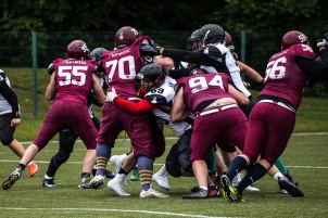 Bosnian Spartans beaten Slovenian Storks in American football
