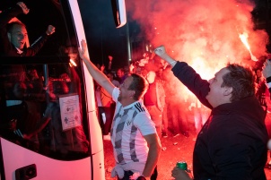The Mura footballers wrote a football fairy tale. In the last round of the First League of Telekom Slovenije, they defeated Maribor 1 : 3 in Ljudski vrt and won the historic first title in the Slovenian national championship.