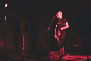 Damir avdić peforming in MIKK club at Murska Sobota Castle.