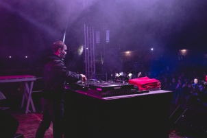 Alle Farben performing at Halloween event in Rakičan 2019.