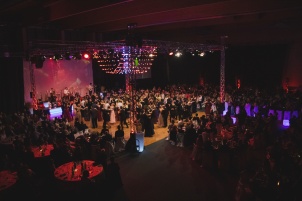 Prom dance from GFML high school in Ljutomer