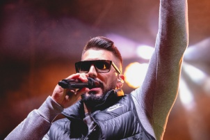 Challe Salle was performing at a Halloween event in Rakičan 2019.