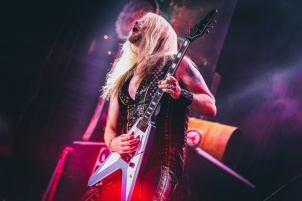 Judas Priest performing in Ljubljana, Slovenia at 50 Heavy years of Metal