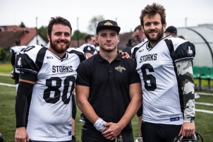 Bosnian Spartans beaten Slovenian Storks in American football