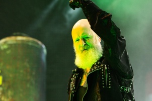 Judas Priest performing in Ljubljana, Slovenia at 50 Heavy years of Metal