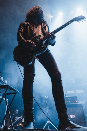 Mammoth WVH performing in Vienna as the opening act for the Alter Bridge