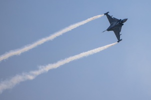 Slovenian Aeros airshow at Maribor airport.