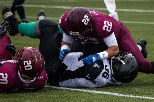 Bosnian Spartans beaten Slovenian Storks in American football