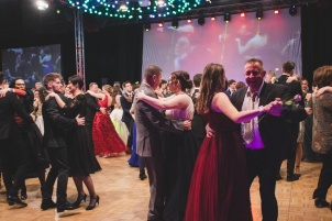 Prom dance from GFML high school in Ljutomer