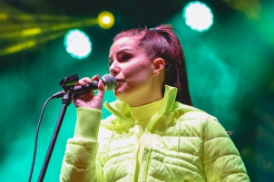 Challe Salle was performing at a Halloween event in Rakičan 2019.