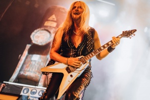 Judas Priest performing in Ljubljana, Slovenia at 50 Heavy years of Metal