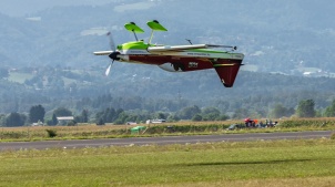 Slovenian Aeros airshow at Maribor airport.