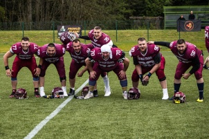 Bosnian Spartans beaten Slovenian Storks in American football