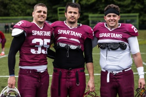 Bosnian Spartans beaten Slovenian Storks in American football