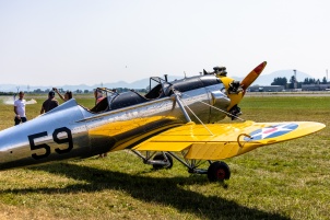 Slovenian Aeros airshow at Maribor airport.