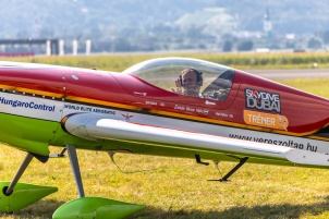Slovenian Aeros airshow at Maribor airport.