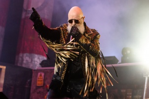 Judas Priest performing in Ljubljana, Slovenia at 50 Heavy years of Metal