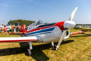 Slovenian Aeros airshow at Maribor airport.