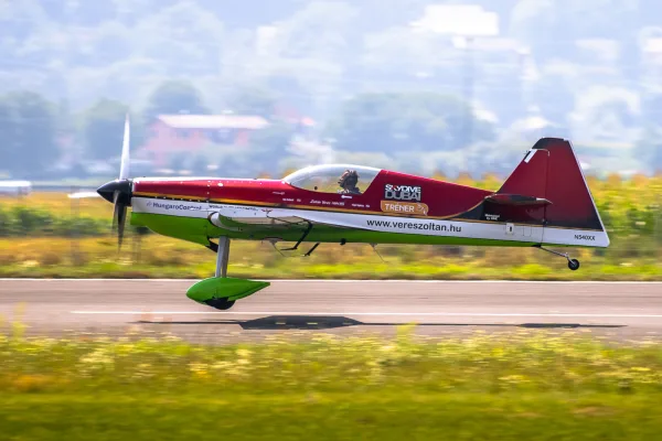 Slovenian Aeros airshow at Maribor airport.