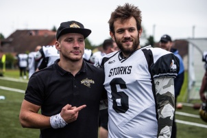 Bosnian Spartans beaten Slovenian Storks in American football
