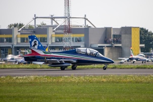 Slovenian Aeros airshow at Maribor airport.