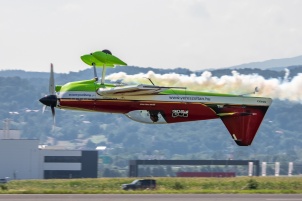Slovenian Aeros airshow at Maribor airport.