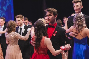 Prom dance from GFML high school in Ljutomer