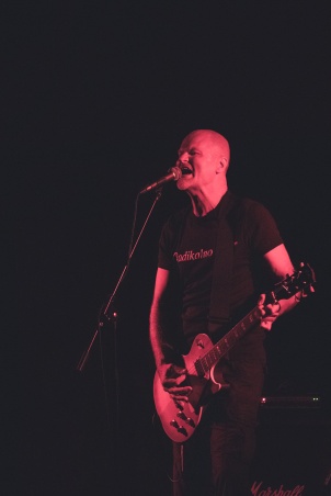 Damir avdić peforming in MIKK club at Murska Sobota Castle.