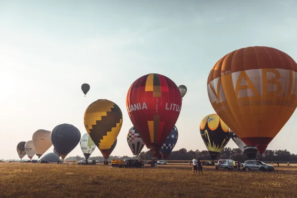 World hot air baloon championship competition in Murska Sobota, Slovenia.