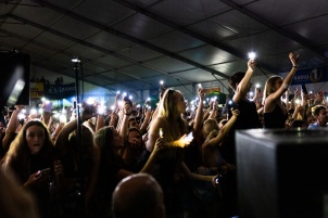 Severina performing in Velika Polana at Pomurski Poletni Festival