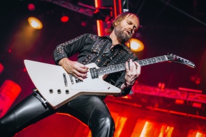 Judas Priest performing in Ljubljana, Slovenia at 50 Heavy years of Metal