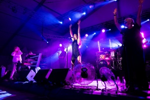 Severina performing in Velika Polana at Pomurski Poletni Festival