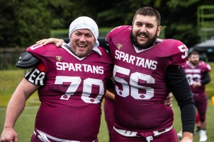 Bosnian Spartans beaten Slovenian Storks in American football