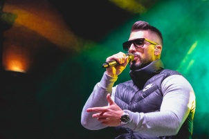 Challe Salle was performing at a Halloween event in Rakičan 2019.