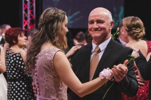 Prom dance from GFML high school in Ljutomer