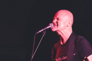 Damir avdić peforming in MIKK club at Murska Sobota Castle.