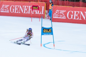 Audi FIS Alpine Ski World Cup Women's Giant Slalom on February 15, 2020 in Kranjska Gora Slovenia.