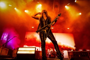 Judas Priest performing in Ljubljana, Slovenia at 50 Heavy years of Metal