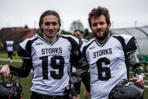 Bosnian Spartans beaten Slovenian Storks in American football