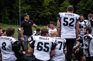 Bosnian Spartans beaten Slovenian Storks in American football