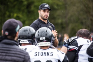 Bosnian Spartans beaten Slovenian Storks in American football