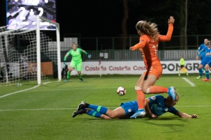 2019 UEFA Euro Women's World Cup Qualification match for the 2021 European championship Netherlands vs. Slovenia in Women's international football at Fazanerija stadium, Slovenia.