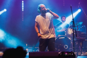 Emkej performing at festival Soboski days 2021