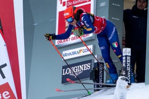 Audi FIS Alpine Ski World Cup Women's Giant Slalom on February 15, 2020 in Kranjska Gora Slovenia.