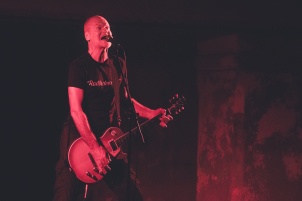 Damir avdić peforming in MIKK club at Murska Sobota Castle.