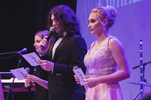 Prom dance from GFML high school in Ljutomer