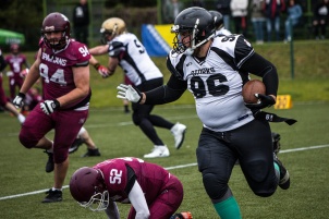 Bosnian Spartans beaten Slovenian Storks in American football