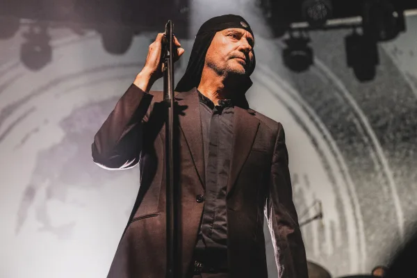 Ljubljana's own industrial pioneers came home. Laibach filled the night with martial drums, choirs and stark visuals, a show as much theatre as concert.