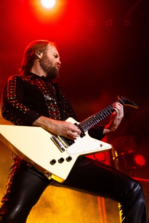 Judas Priest performing in Ljubljana, Slovenia at 50 Heavy years of Metal