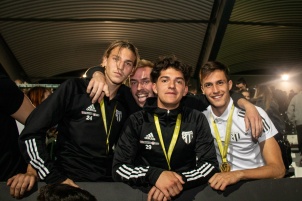 The Mura footballers wrote a football fairy tale. In the last round of the First League of Telekom Slovenije, they defeated Maribor 1 : 3 in Ljudski vrt and won the historic first title in the Slovenian national championship.